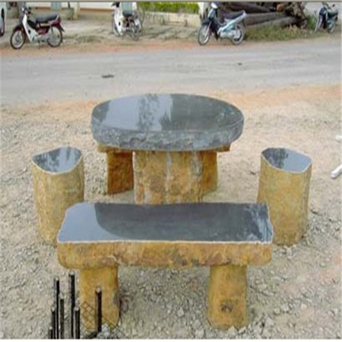 superior basalt table bench from china