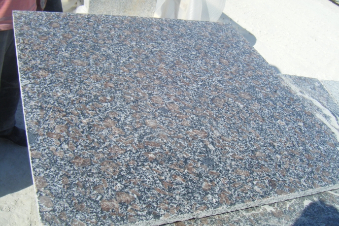 polished royal pearl granite