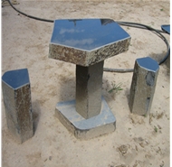 chinese hot sale basalt table bench