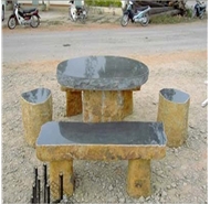 superior basalt table bench from china