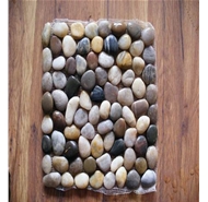 mixed color of pebbles net posts--16